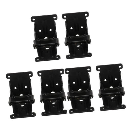 DOITOOL 6 pcs Table Leg Folding Hinge Furniture Hardware Home Accessories Spring Hinges Foldable Table Legs Folding Leg Bracket Workbench Hinges Table Leg Hinge Accessory Table Hinge Metal