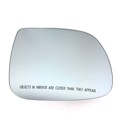 Spieg Passenger Side Mirror Glass Replacement for Audi Q5 2009-2016 | Q7 2009-2015 Heated with Backing Plate (RH)