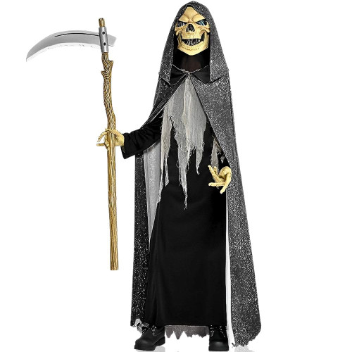 amscan Illusion Reaper Costume - Medium (8-10) 1 Set - Perfect for Hauntingly Fun Events & Parties