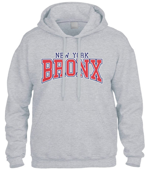 NYC New York City NY Bronx Sweatshirt Hoodie Hoody (Light Gray, Large) NYC New York City NY Bronx Sweatshirt Hoodie Hoody (Light Gray, Large)