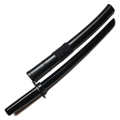 E-BOGU Short Stick (21.7") with Scabbard and Handguard Tsuba (Black)