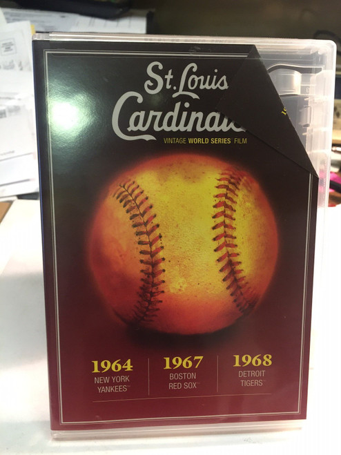 MLB Vintage World Series Films - St. Louis Cardinals 1964, 1967 & 1968 MLB Vintage World Series Films - St. Louis Cardinals 1964, 1967 & 1968