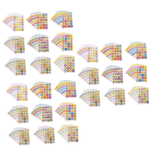 MAGICLULU 270 Sheets Gift Tags Animal Stickers for Stickers Sticker Labels Reward Sticker Decorative Labels Albums Photo Sticker Reward Decals Gift Label Cartoon Photo Album