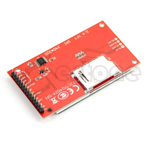 2.4" 240x320 SPI TFT LCD Touch Panel Serial Port Module with PBC ILI9341 5V/3.3V