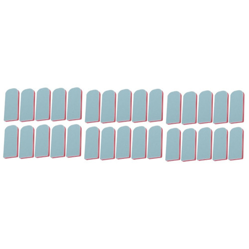 FRCOLOR Buffer Sanding Block 30 pcs Nail Art Shiner Buffer Nail Buffing Sponge Nail Files for Natural Nails Professional Nail File Buffing Block for Natural Nails polishing Buffer