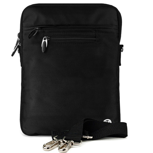 Slim Black Tablet Sleeve Shoulder Bag for iPad Air 10.9" (2022), iPad 10.2", iPad Pro 11"