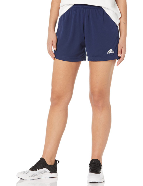 adidas Women's Entrada 22 Training Shorts, Team Navy Blue, Medium