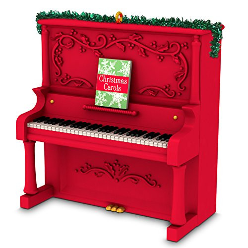 Hallmark Keepsake Christmas Ornament 2018 Year Dated, Deck The Halls Piano with Music Hallmark Keepsake Christmas Ornament 2018 Year Dated, Deck The Halls Piano with Music