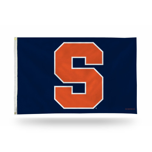 Rico Industries NCAA Syracuse Orange 3-Foot by 5-Foot Single Sided Banner Flag with Grommets