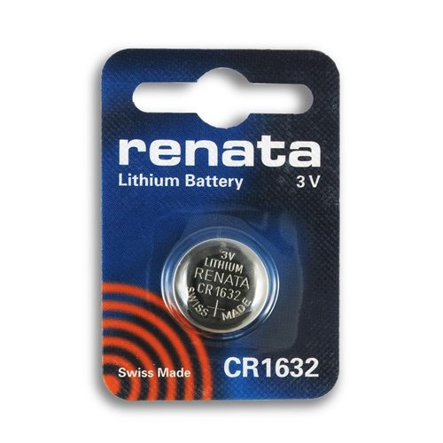 Renata CR1632 Lithium Battery 5-pack
