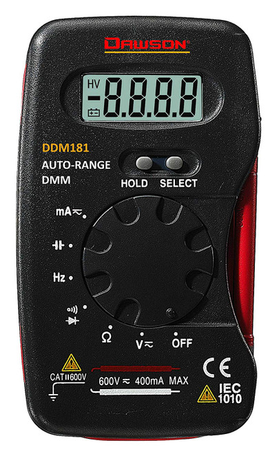 Dawson Tools DDM181 Autorange Pocket Digital Multimeter