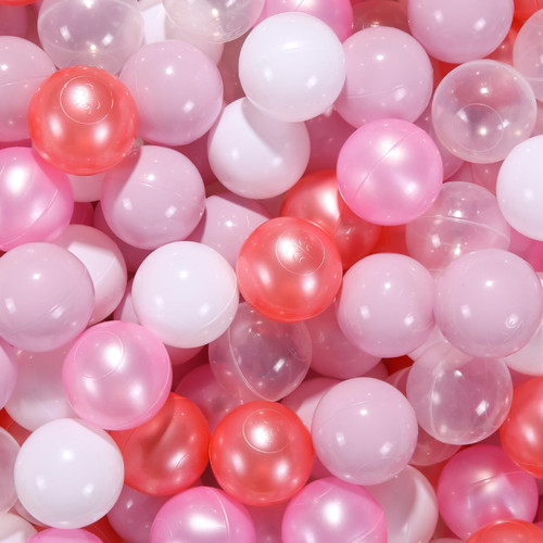 STARBOLO Ball Pit Balls for Kids-Crush Proof Plastic Toy Balls for Toddler Ball Pit, Ball Pit Play Tent, Baby Pool Water Toys, Kiddie Pool, Party Decoration, Photo Props,100PCS