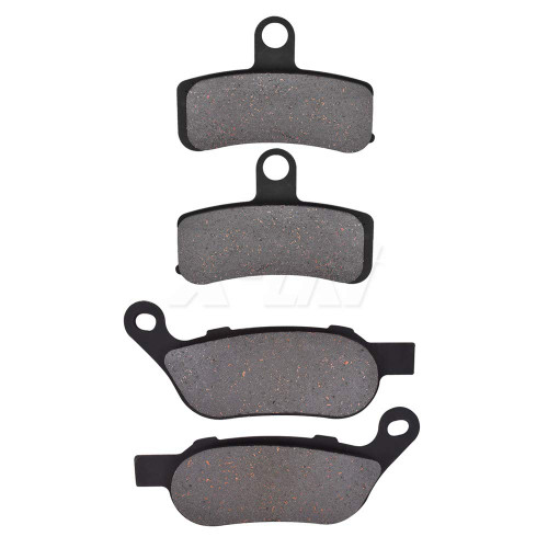 KYN for Harley DYNA FXDC Super Glide Custom (Spoke Wheel) 2008 2009 2010 2011 2012 2013 2014 Motorcycle Front Rear Brake Pads Organic Disc