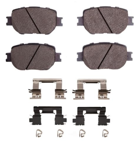 HYFTJYZ Front Ceramic Disc Brake Pads For 2014-2015 Lexus IS250 (HZ-1733)