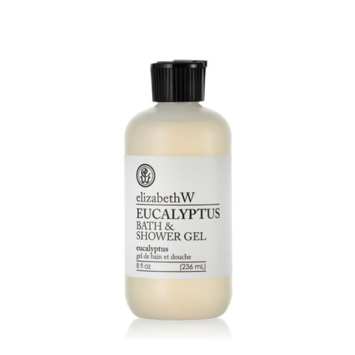 elizabethW, Eucalyptus Bath and Shower Gel, 8 Fluid Ounces