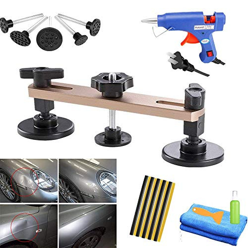 Zevain Pops a Dent Puller Bridge Dent Repair Tools PDR Kit Paintless Dent Repair Remover for Auto Body Motorcycle Refrigerator Washing Machine