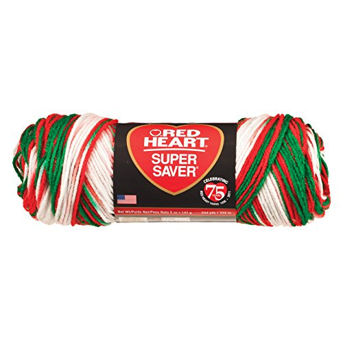 Red Heart Super Saver Yarn-Mistletoe