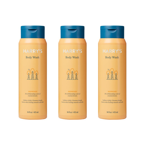 Harry's Men's Body Wash Shower Gel - Redwood, 16 Fl Oz (Pack of 3) Harry's Men's Body Wash Shower Gel - Redwood, 16 Fl Oz (Pack of 3)