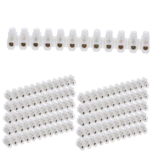Happyyami 10pcs x3 terminals Wire connectors Electric Wire Connector Wire terminals Terminal Block Wiring Terminal Connection Wire Quick connectors Terminal Strip Suite pa Nylon Cable