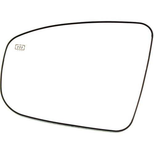 For Nissan Pathfinder 2013 14 15 2016 Mirror Glass Driver Side | Heated | w/Backing Plate | Platinum/SL Hybrid | Flat Glass Type | Replacement For 963663KS0B