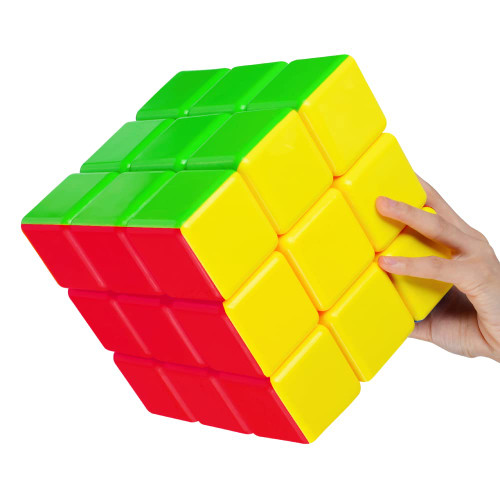 Super Big 3x3 Speed Cube, Stickerless Large Cube 3x3 Puzzle Toys (18cm) Super Big 3x3 Speed Cube, Stickerless Large Cube 3x3 Puzzle Toys (18cm)