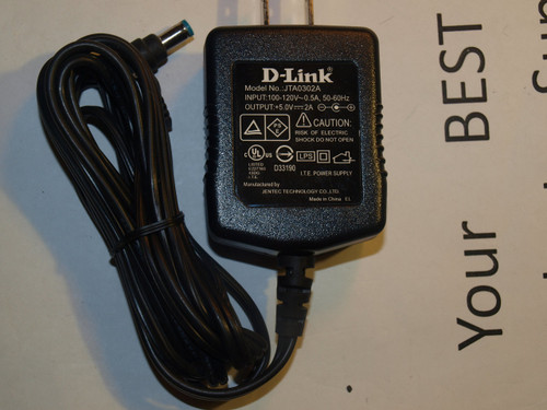 D-Link JTA0302A 5V 2A AC Adapter D-Link JTA0302A 5V 2A AC Adapter