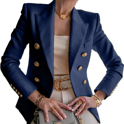 Blazer Jackets for Women, Women's Casual Blazers Long Sleeve Open Front Button Work Office Blazer Jackets with Pockets ! Blazer Jackets for Women, Women's Casual Blazers Long Sleeve Open Front Button Work Office Blazer Jackets with Pockets !