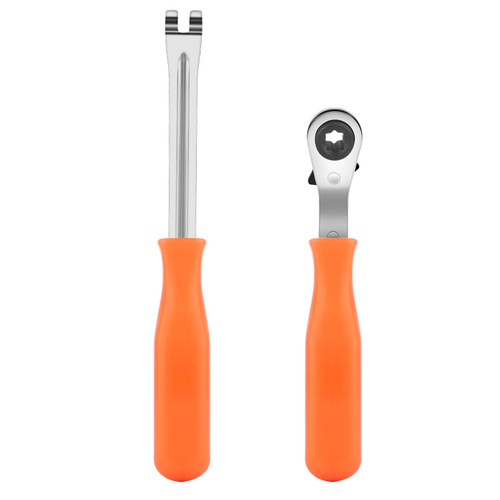 LETSYEE Automatic Slack Adjuster Release Tool and Wrench, Truck Slack Adjuster Tool, Trailer Brake Adjustment Tool, Manual Hand Tool