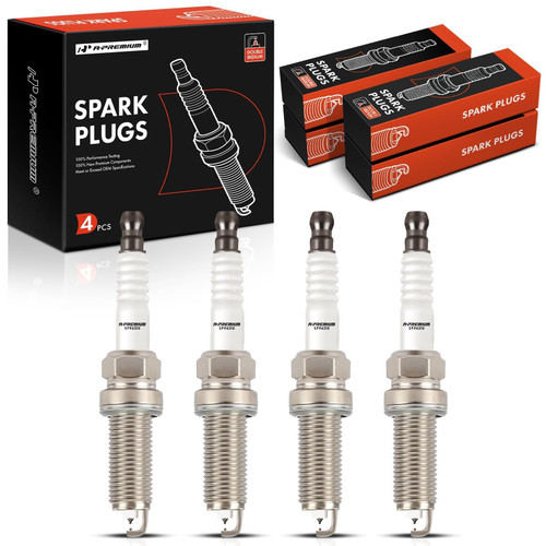 A-Premium Double Iridium Spark Plug Compatible with Toyota Camry 2018-2020, RAV4 2019-2020, Corolla 2019-2020, Highlander 2020, Avalon 2019-2020 & Lexus ES300h 2019-2020, UX250h, Pack of 4 A-Premium Double Iridium Spark Plug Compatible with Toyota Camry 2018-2020, RAV4 2019-2020, Corolla 2019-2020, Highlander 2020, Avalon 2019-2020 & Lexus ES300h 2019-2020, UX250h, Pack of 4