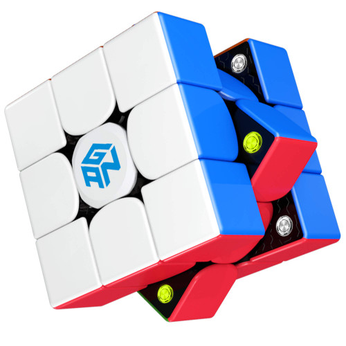 GAN 356 M 3x3 Magnetic Speed Cube, GAN Cube, 3x3x3 Magic Cube, Stickerless Puzzle Cube (Lite ver. 2020, no Extra GES)