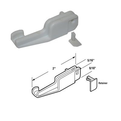 Sliding Shower Door Bottom Guide for Kinkead and Sterling Shower Doors - Package