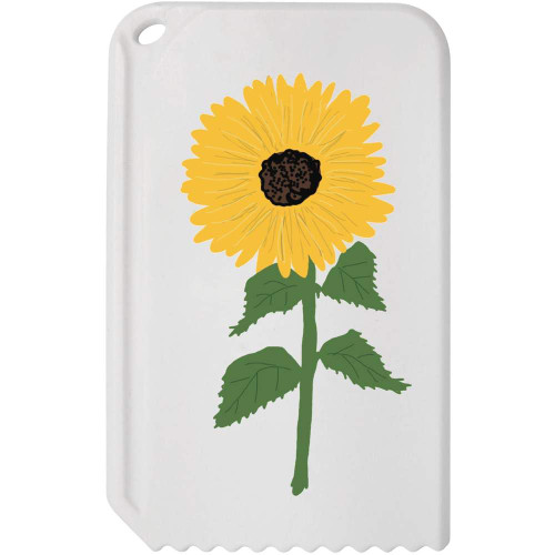 Azeeda 'Sunflower ' Plastic Ice Scraper (IC00031501)