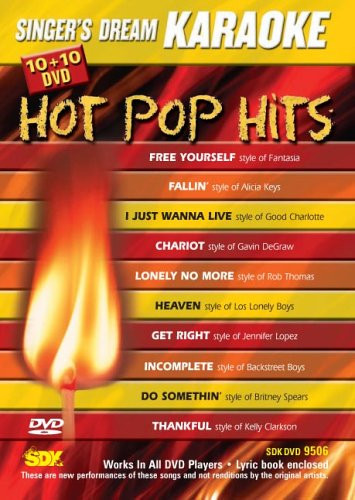 Singer's Dream Karaoke SKD9506 DVD - Hot Pop Hits