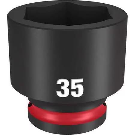 Impact Duty 1/2" Drive 35mm Standard 6 Point Impact Socket