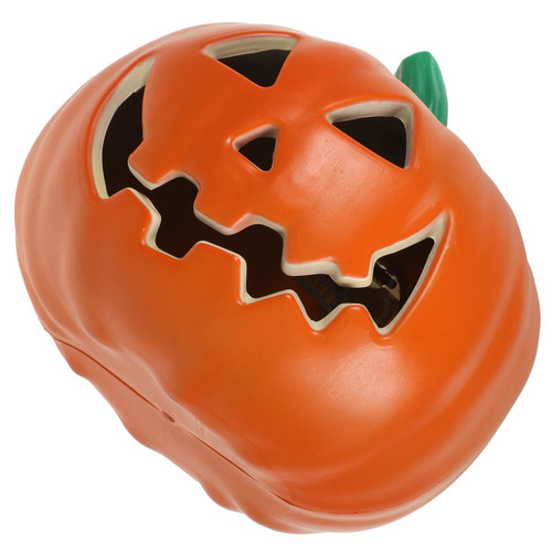 Didiseaon Halloween Pumpkin Lights Halloween Led Hollow Out Light Up Jack-o-Lantern Pumpkin Figurine Table Lamp for Tiered Tray Decorations Battery Operated Pumpkin Lamp Centerpieces