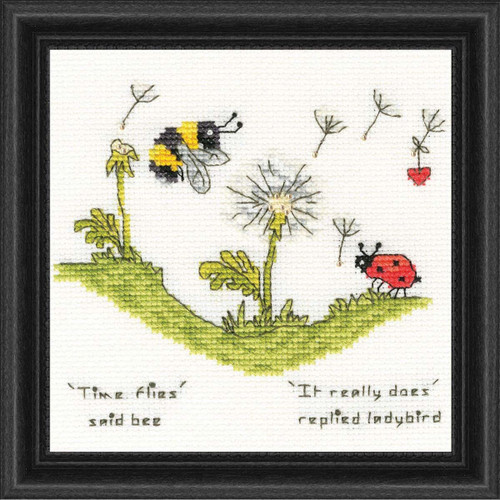 Bothy Threads Time Flies Counted Cross-Stitch Kit