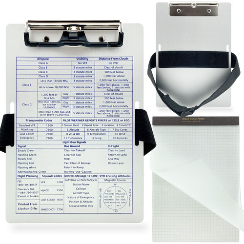 Pilot Kneeboard Aviation Metal Clipboard, Aluminum Clip Board w/Writing Notepad, Practical Pen Holder, Airplane Grade Flight Knee Boards with Durable Elastic Strap for Pilots Gifts (Silver) Pilot Kneeboard Aviation Metal Clipboard, Aluminum Clip Board w/Writing Notepad, Practical Pen Holder, Airplane Grade Flight Knee Boards with Durable Elastic Strap for Pilots Gifts (Silver)