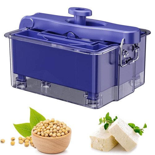 Tofu Press Dishwasher Safe BPA Free Cheese Press Tofu Maker Tofu Presser to Speed up Removing Water from Silken Vegan Food Firm,Cheesecloth Nut Milk Bag and Extra Firm Tofu in 10-30mins