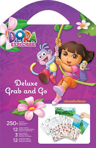 Sandylion Dora The Explorer Grab and Go Deluxe Stickers