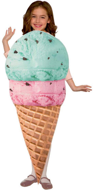 Forum Novelties Child's Ice Cream Costume Tunic, As Shown, One Size
