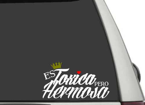 Kramer sticker's shop Kramer Tengo Novia toxica Sticker for Car Vinyl Decal Window Truck Car Bumper Sticker (12 ? 6.5 )