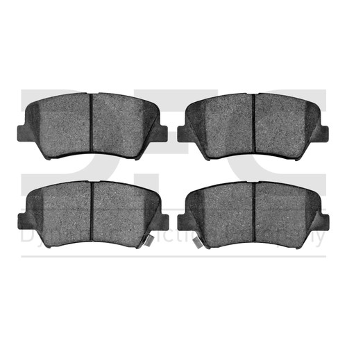 Dynamic Friction Company 3000 Ceramic Brake Pads 1310-1543-00-Front Set For 2011-2016 Hyundai Elantra, 2012-2015 Hyundai Veloster, 2013-2014 Hyundai Elantra Coupe, 2013-2016 Hyundai Elantra GT