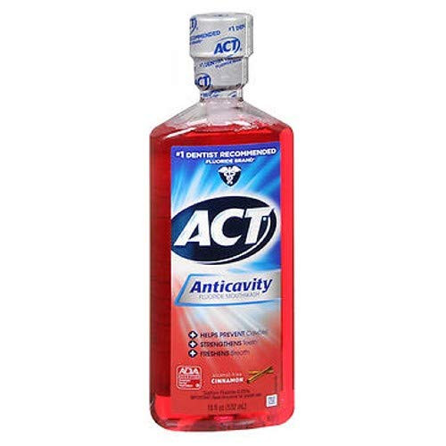 Act Act Anticavity Fluoride Mouth Rinse Alcohol Free, Cinnamon 18 oz (Pack of 3) Act Act Anticavity Fluoride Mouth Rinse Alcohol Free, Cinnamon 18 oz (Pack of 3)
