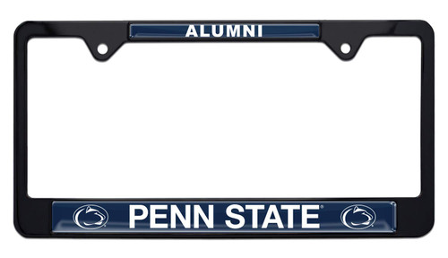 Penn State Alumni Black License Plate Frame