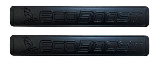 Mliyany 2X Ecoboost Emblem Badge for Rear Trunk Fender Side Decal?Black?, ECO