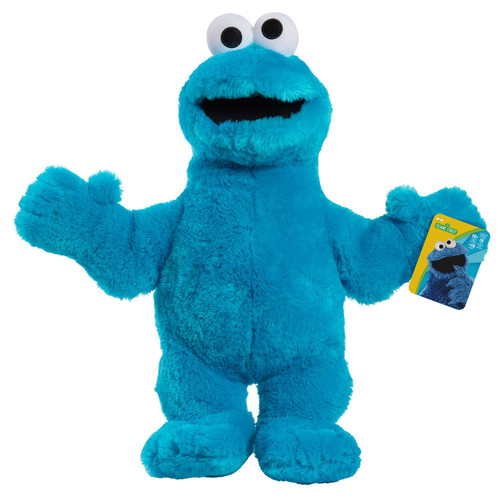 Sesame Street Big Hugs Plush Cookie Monster, Officially Licensed Kids Toys for Ages 3 Up by Just Play