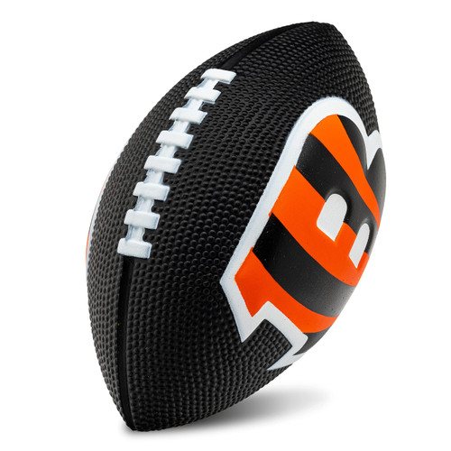 Franklin Sports NFL Cincinnati Bengals Football - Kids Foam Football - Soft Football - Mini Size - Perfect for Gameday - 8.5" 3D Logos! Franklin Sports NFL Cincinnati Bengals Football - Kids Foam Football - Soft Football - Mini Size - Perfect for Gameday - 8.5" 3D Logos!