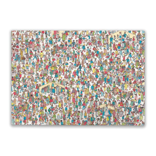 Where's Waldo Department Store Jigsaw Puzzles 1000 Pieces for Adults Puzzle in The World Impossible Puzzles Funny decompress Puzzle Gifts