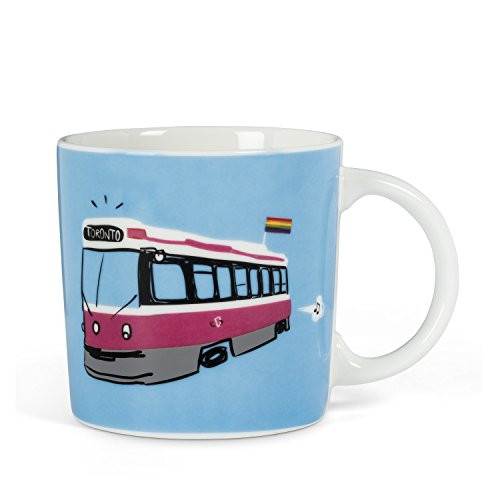 Abbott Collection 27-WT Pride Graphic Mug, 3.5", Blue