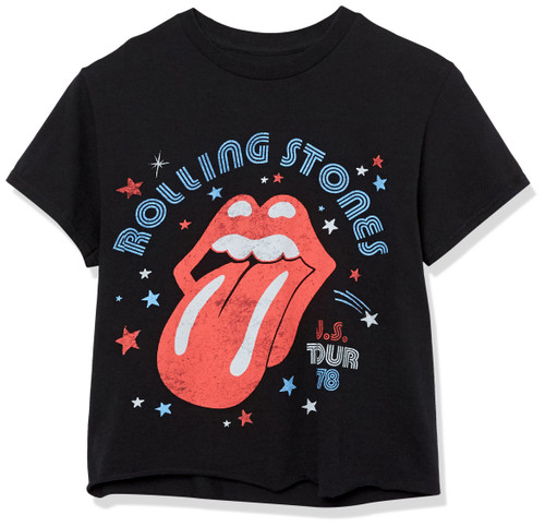 Rolling Stones US Tour 78 Crop Tee